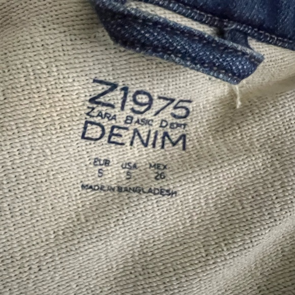 Zara casual denim jacket - Picture 4 of 4